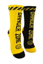 BENNONKY Black/Yellow Socks