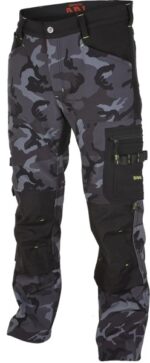 CAMOS Trousers black/grey
