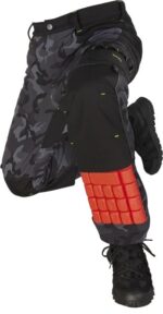 CAMOS Trousers black/grey