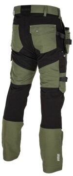 EREBOS Trousers green/black