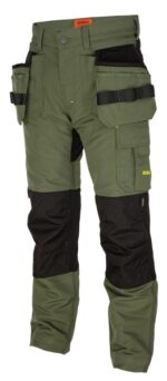 EREBOS Trousers green/black