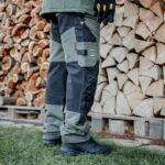 EREBOS Trousers green/black